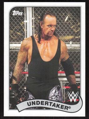 Undertaker 2018 Topps WWE Wrestling Card